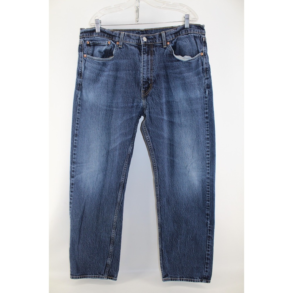 Levis Strauss‎ 505 Men's Denim Blue Jeans Pants Size 38x31 (Tag 38x32)